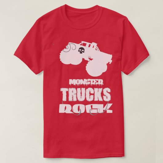 Monster Trucks Rock T-shirt (Design voorkant)