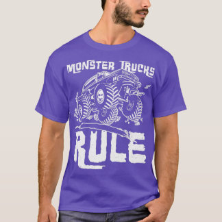 Monster Trucks Rule Jumping T-shirt