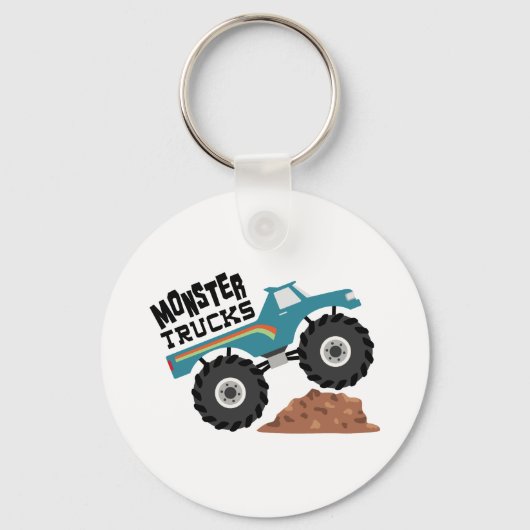 Monster Trucks Sleutelhanger (Voorkant)