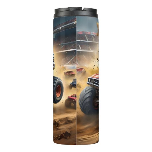 Monster Trucks Smash Up Derby, Thermosbeker (Achterkant)