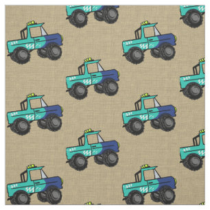 Monster Trucks Stof