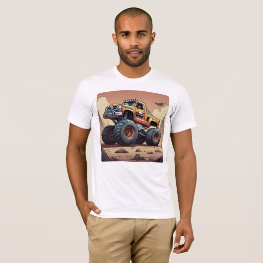 Monster Trucks T-shirt (Voorkant volledig)