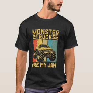 Monster Trucks zijn mijn Jam Monster Trucks liefhe T-shirt
