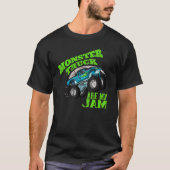 Monster Trucks zijn mijn  monster T van de jamretr T-shirt (Voorkant)