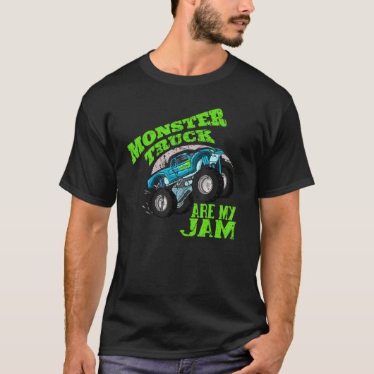 Monster Trucks zijn mijn monster T van de jamretr T-shirt (Voorkant)