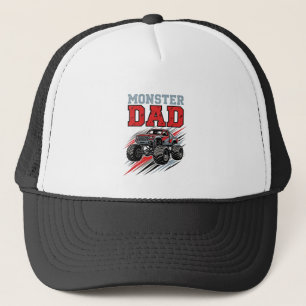 Monster Vader Vintage Monster Truck T-shirt Ontwer Trucker Pet