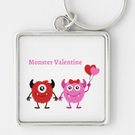 Monster Valentijnsdag met Valentijnsdag Monster Ko Sleutelhanger
