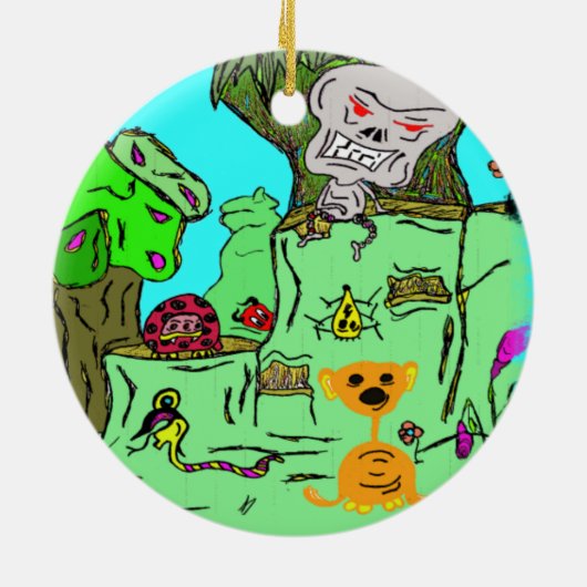 Monster Valley Ornament (Achterkant)