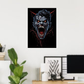 Monster Vampire Enge Posters Muurdecoratie (Thuiskantoor)