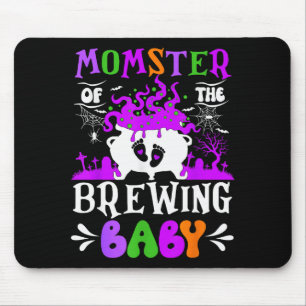 Monster van de Brouwende Baby Moeder Wordt Hallowe Muismat