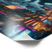 Monster van de reuzenhagedis foto afdruk (Hoek)