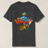 Monster van Dragon Quest en helden T-shirt (Design voorkant)