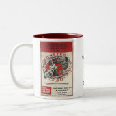 Monster van een Go-Go-mok Tweekleurige Koffiemok (Links)