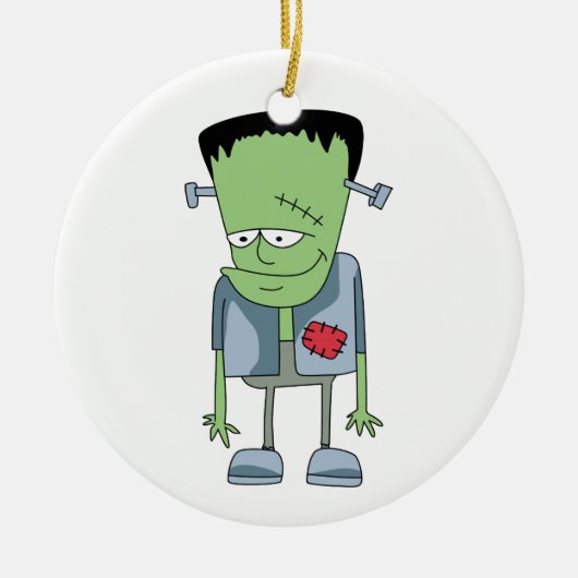 monster van Frankenstein Keramisch Ornament (Voorkant)