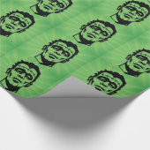 Monster van het frankensteinontwerp cadeaupapier (Hoek)