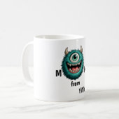 Monster van het jaar | Grappige aangepaste mok (Voorkant links)