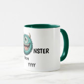 Monster van het jaar | Grappige aangepaste mok (Voorkant rechts)