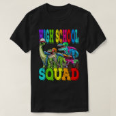 Monster van het schoolplein Truck Dinosaur Boys Ba T-shirt (Design voorkant)