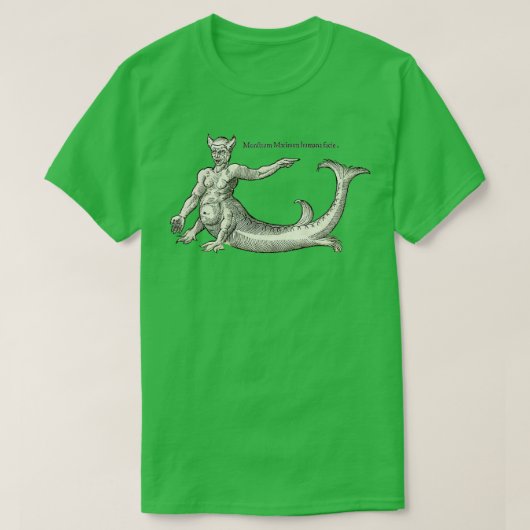 Monster van het voormalige Monster van het Menseli T-shirt (Design voorkant)