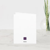 Monster van Loch Ness maakt golven Motivatie Kaart (Achterkant)