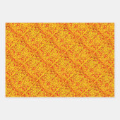 Monster van mediterrane patroonpatronen inpakpapier vel (Voorkant 2)