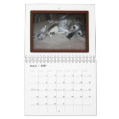 Monster van Photo Lijst Calendar Kalender (Mar 2027)