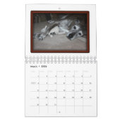 Monster van Photo Lijst Calendar Kalender (Mar 2026)