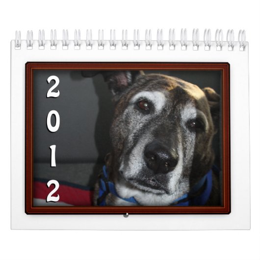 Monster van Photo Lijst Calendar Kalender (Hoes)
