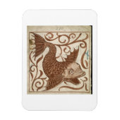 Monster van zee (m/v op papier) magneet (Verticaal)