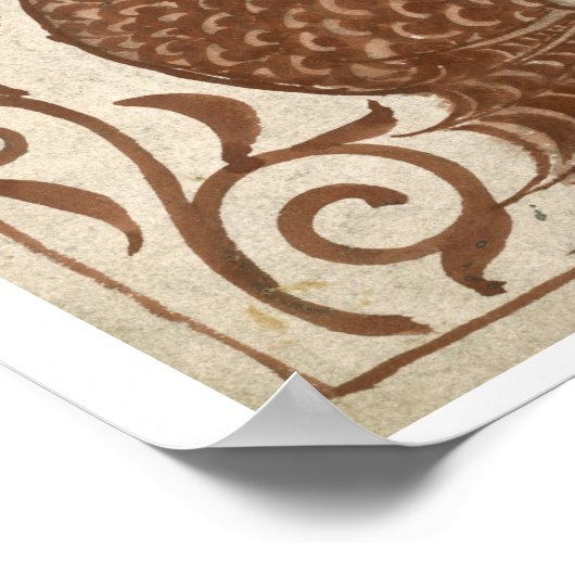 Monster van zee (m/v op papier) poster (Hoek)