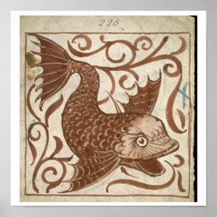 Monster van zee (m/v op papier) poster