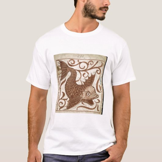 Monster van zee (m/v op papier) t-shirt (Voorkant)