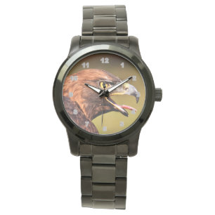 Monster van zwarte mannen met overmaat horloge
