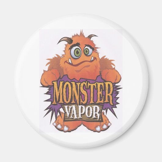 MONSTER VAPOR Koelkast Magneet (Voorkant)