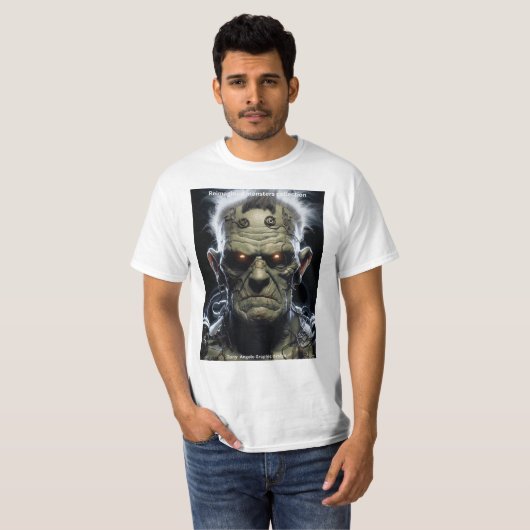 Monster: Verhoog je stijl met deze Trendy T-shirt (Voorkant volledig)