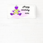 Monster verjaardagsbanner spandoek (Insitu)