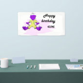 Monster verjaardagsbanner spandoek (Beurs)