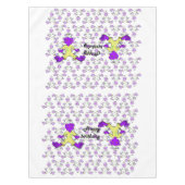 Monster verjaardagscablecloth tafelkleed (Voorkant)