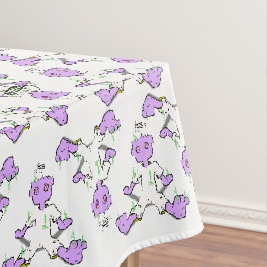 Monster verjaardagscablecloth tafelkleed (Voorbeeld)