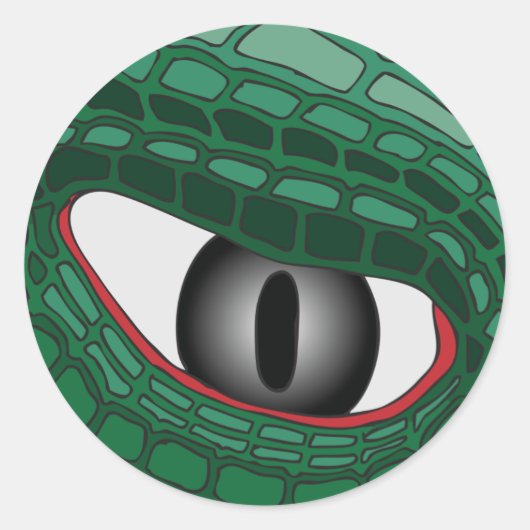 MONSTER VIEW #7 RONDE STICKER (Voorkant)