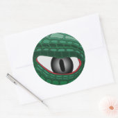 MONSTER VIEW #7 RONDE STICKER (Envelop)