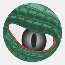 MONSTER VIEW #7 RONDE STICKER