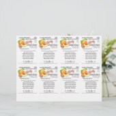 Monster voegt 3x4 wisbare Kaarten in zak toe (Staand voorkant)