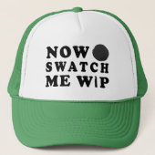 Monster voor mij WIP Yarn & Crafts Trucker Pet (Voorkant)