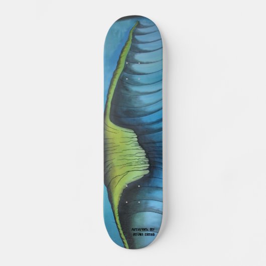 "Monster Wave" van Ryan Sims Skateboard (Voorkant)
