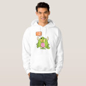 Monster, wees jezelf hoodie (Voorkant volledig)