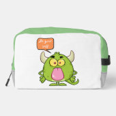 Monster, wees jezelf toilettasje (Achterkant)