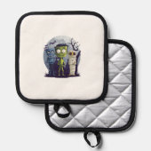  Monster Yoga Class Pannenlap (Voorkant / Achterkant)