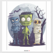 Monster yogales sticker (Vel)