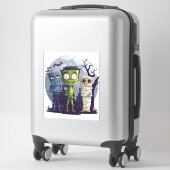 Monster yogales sticker (Koffer)